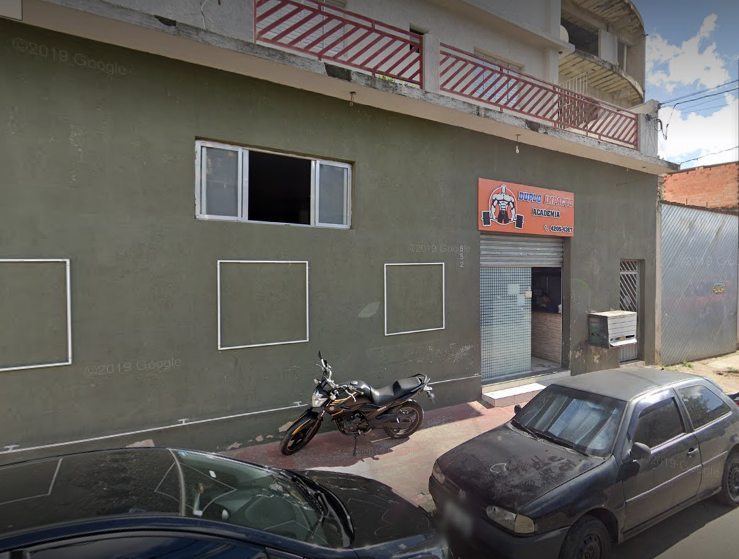 Imagem da estrutura da academia