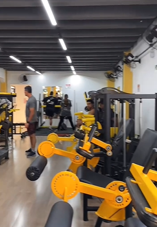Imagem da estrutura da academia