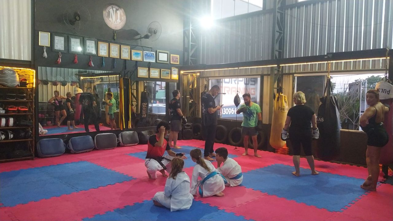 Imagem da estrutura da academia