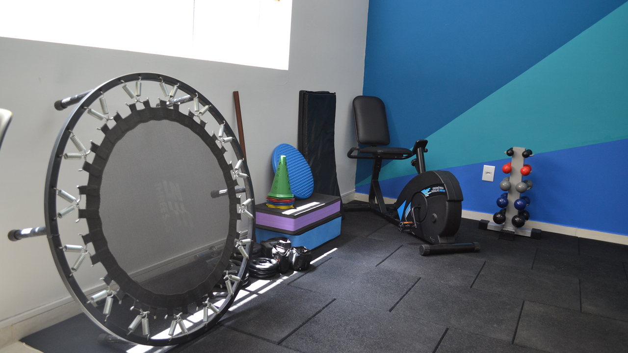 Imagem da estrutura da academia