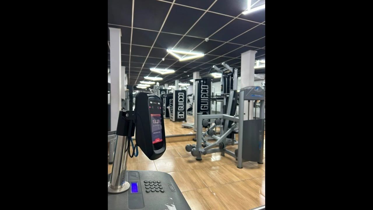 Imagem da estrutura da academia