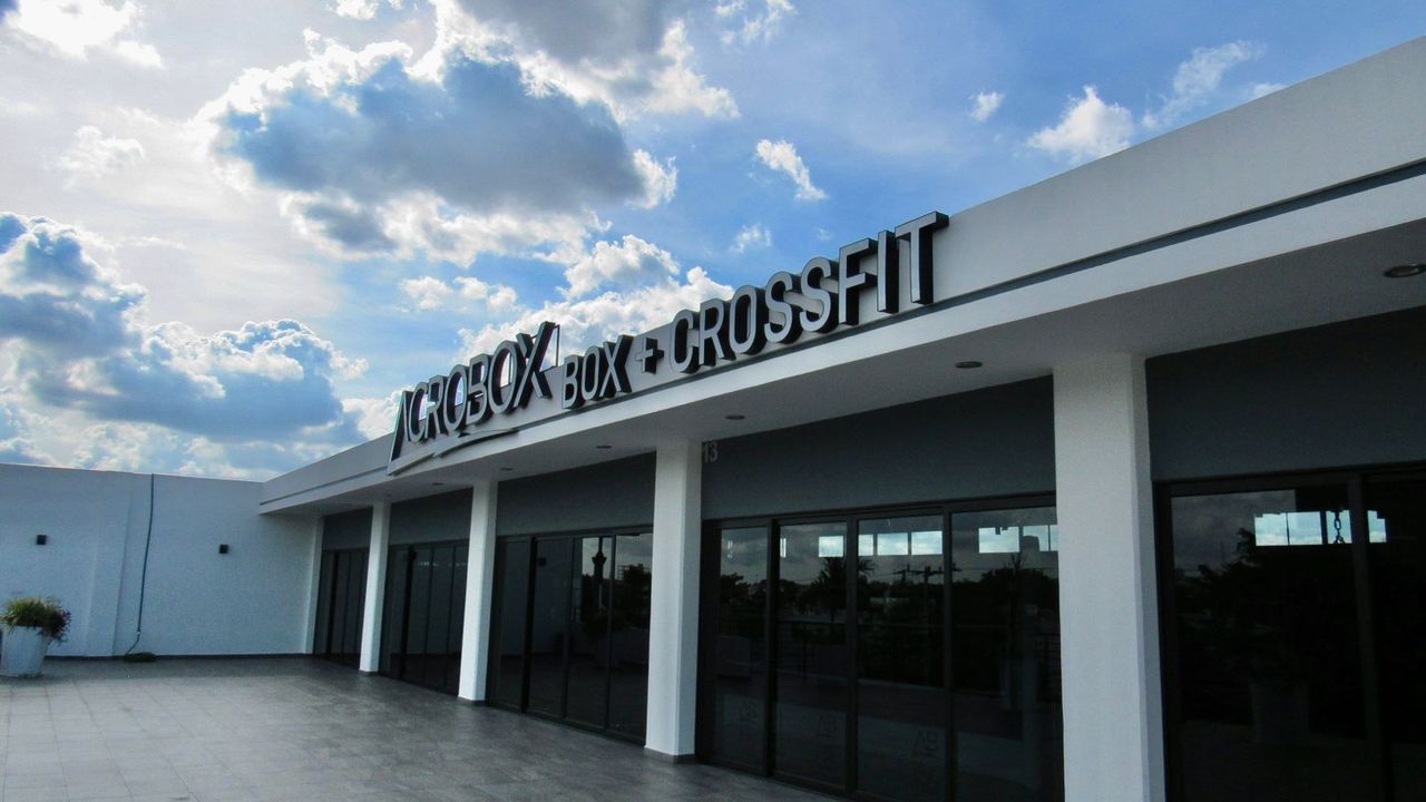 Imagem da estrutura da academia