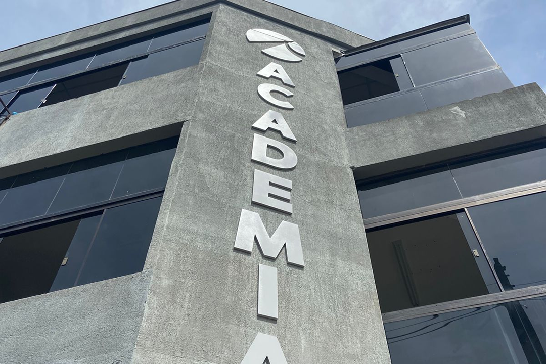 Imagem da estrutura da academia