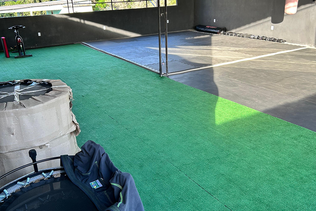 Imagem da estrutura da academia