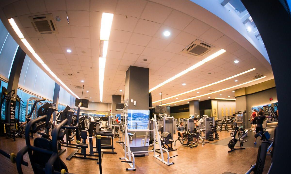 Imagem da estrutura da academia