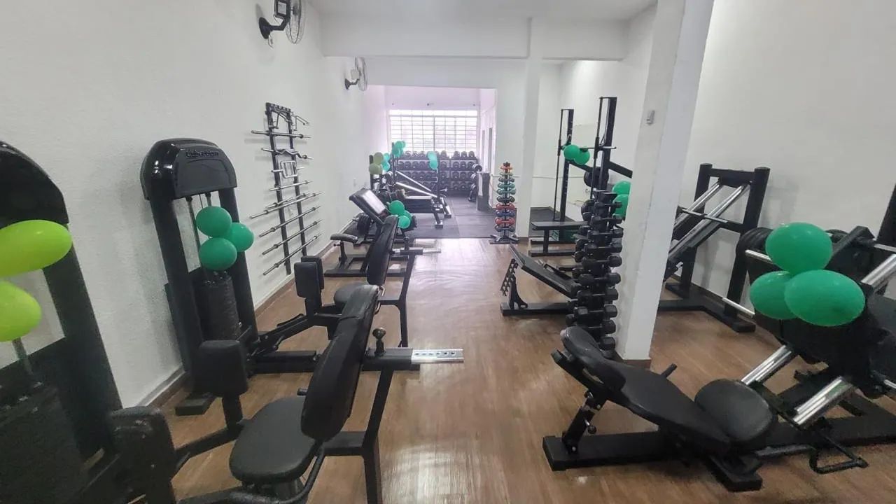 Imagem da estrutura da academia