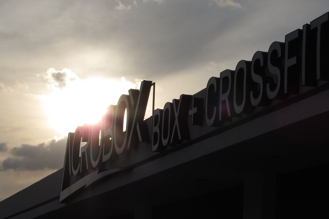 Imagem da estrutura da academia