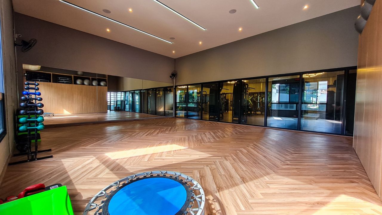 Imagem da estrutura da academia