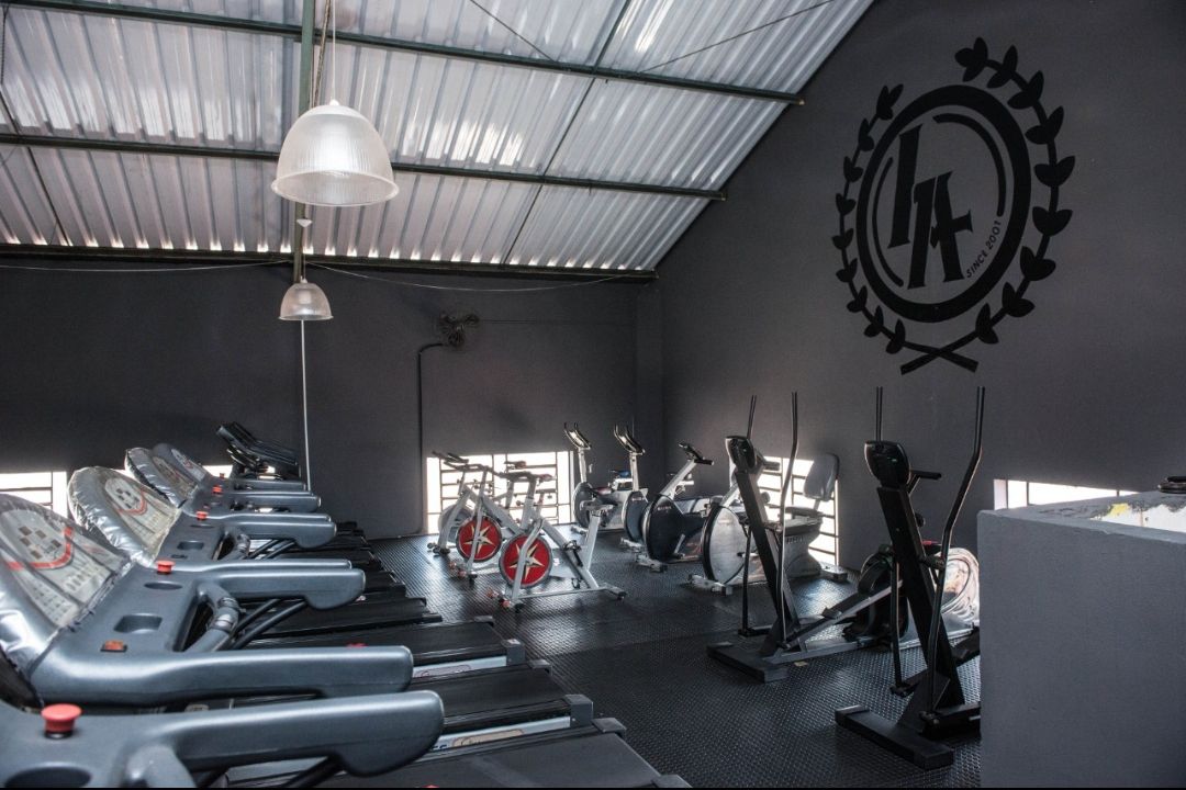 Imagem da estrutura da academia