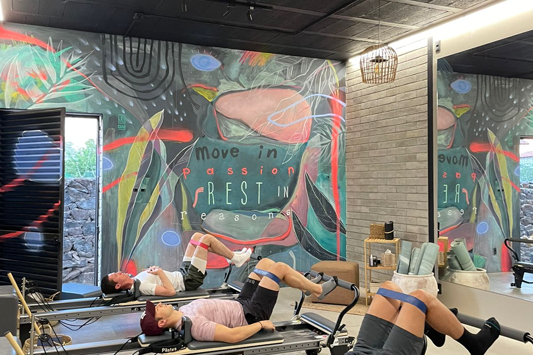 Imagem da estrutura da academia