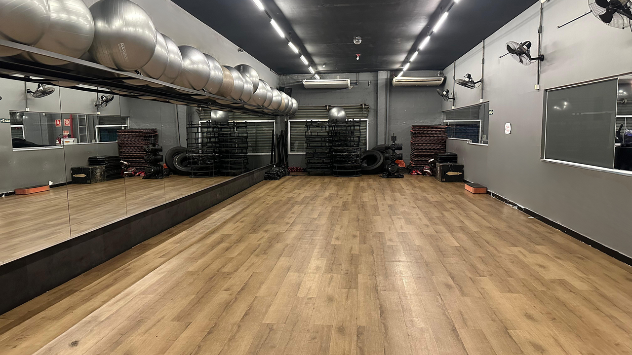 Imagem da estrutura da academia