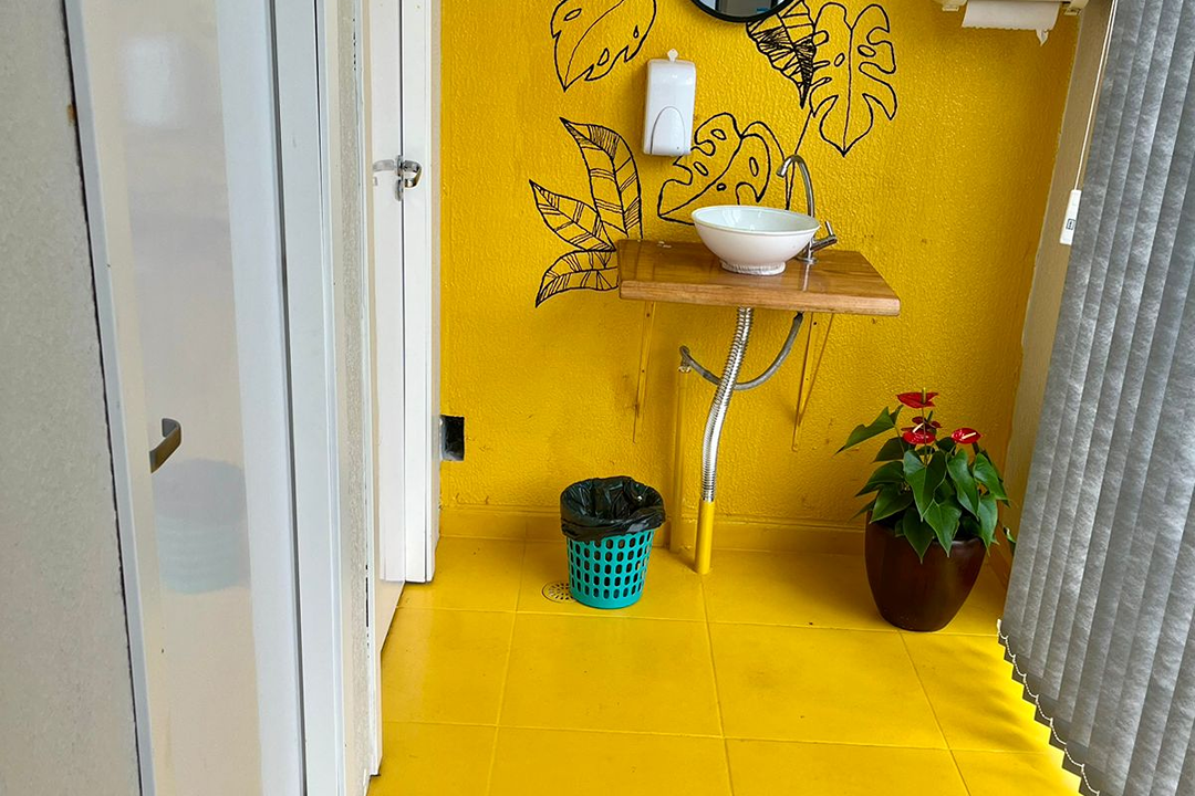 Imagem da estrutura da academia