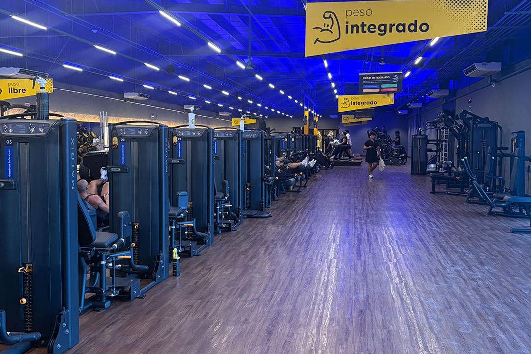 Imagem da estrutura da academia