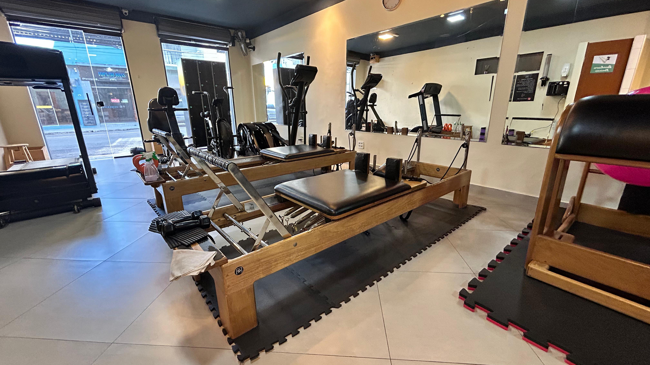 Imagem da estrutura da academia