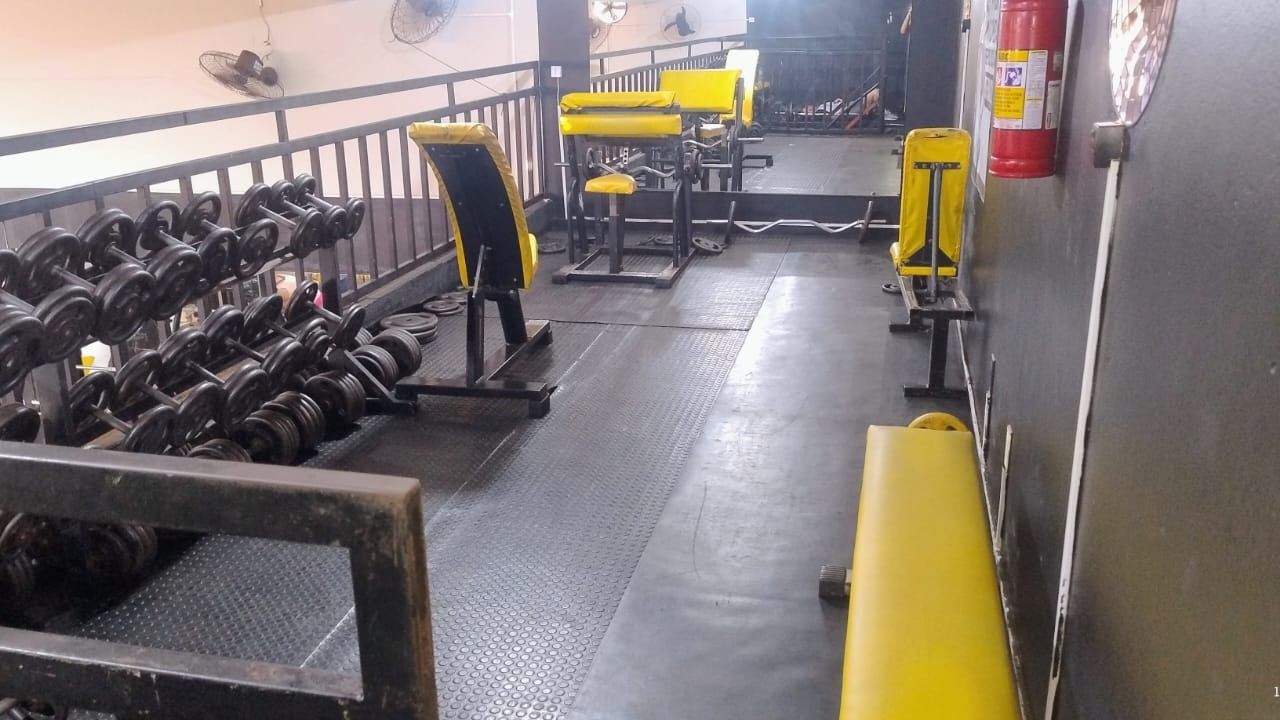 Imagem da estrutura da academia