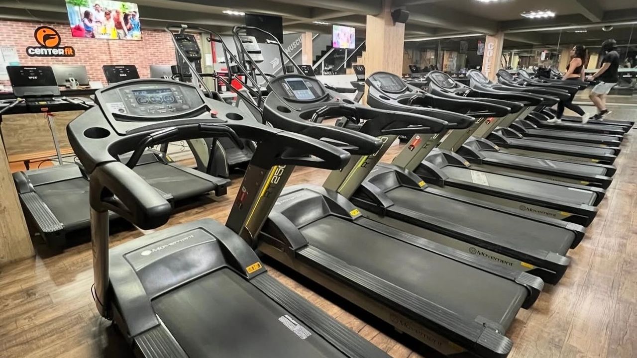 Imagem da estrutura da academia