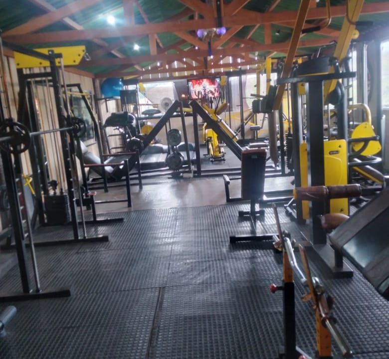 Imagem da estrutura da academia