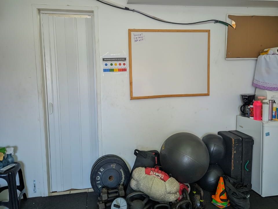 Imagem da estrutura da academia