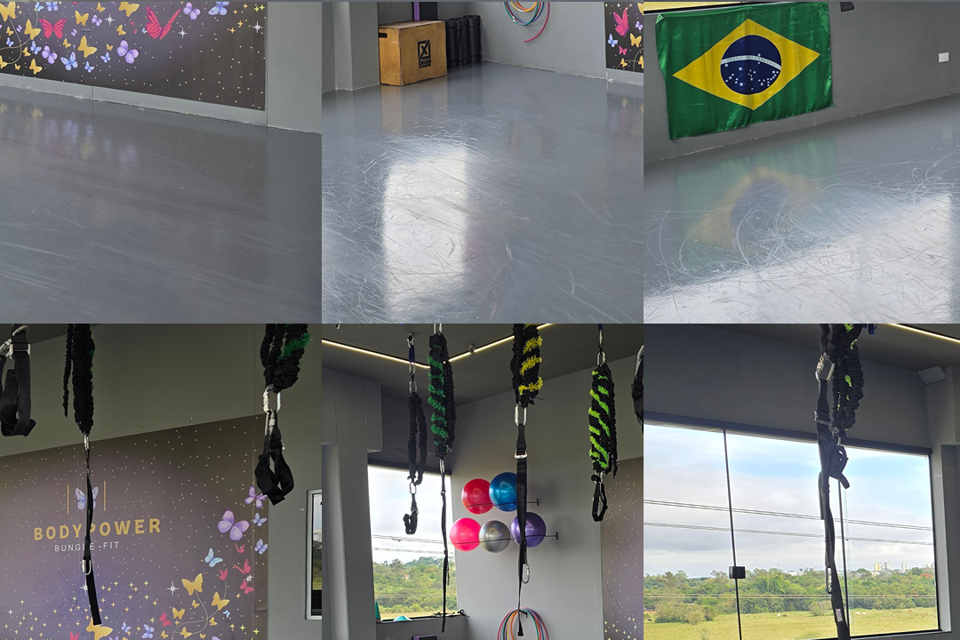 Imagem da estrutura da academia