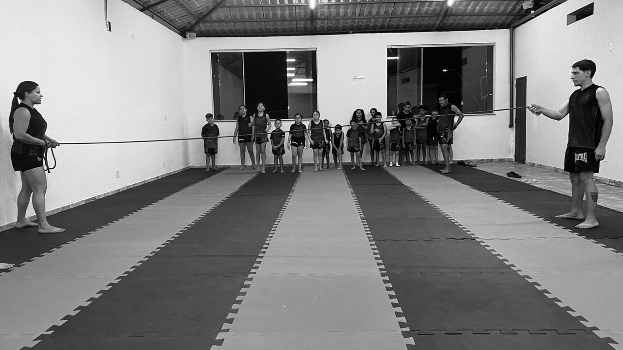 Imagem da estrutura da academia