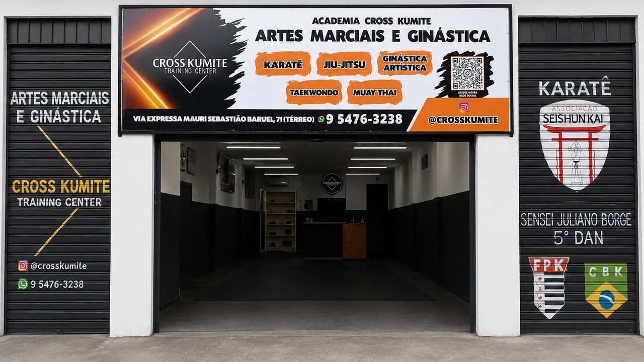 Imagem da estrutura da academia