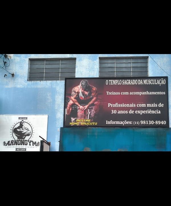 Imagem da estrutura da academia