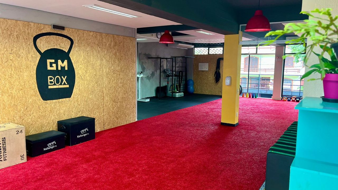 Imagem da estrutura da academia