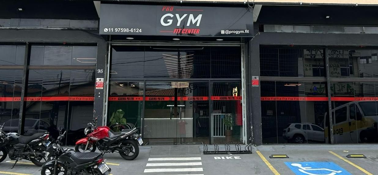 Imagem da estrutura da academia