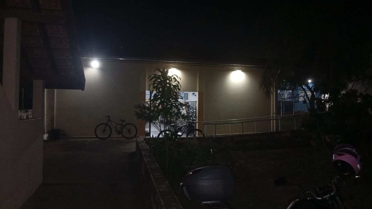 Imagem da estrutura da academia
