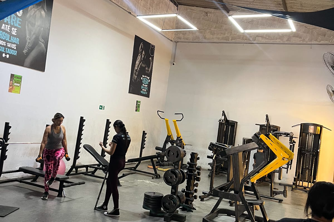 Imagem da estrutura da academia