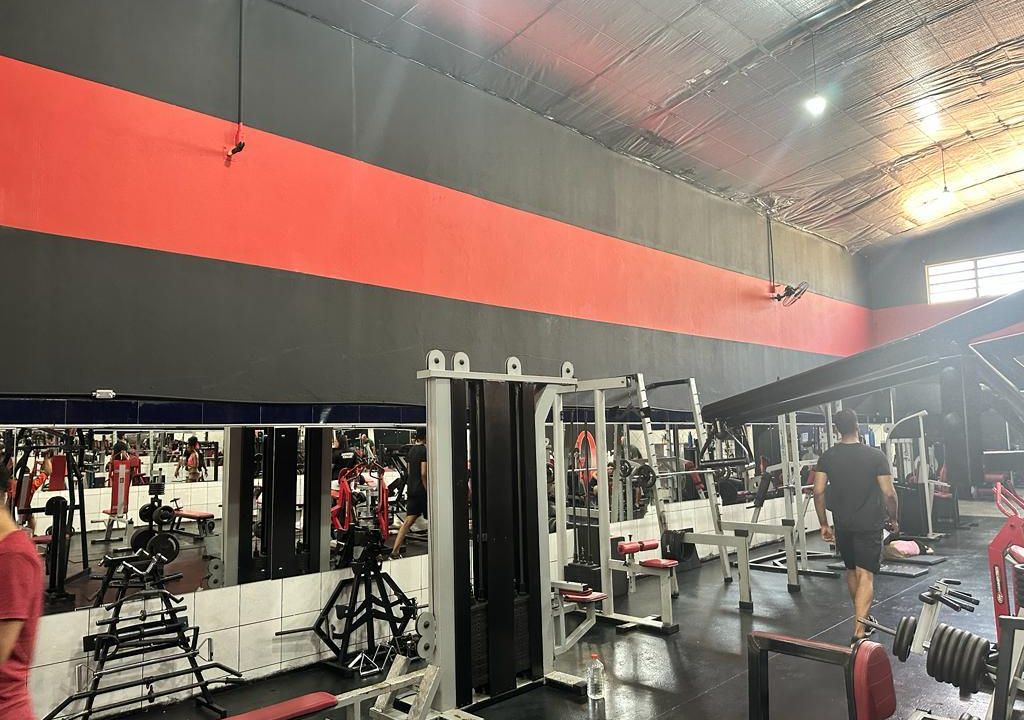 Imagem da estrutura da academia