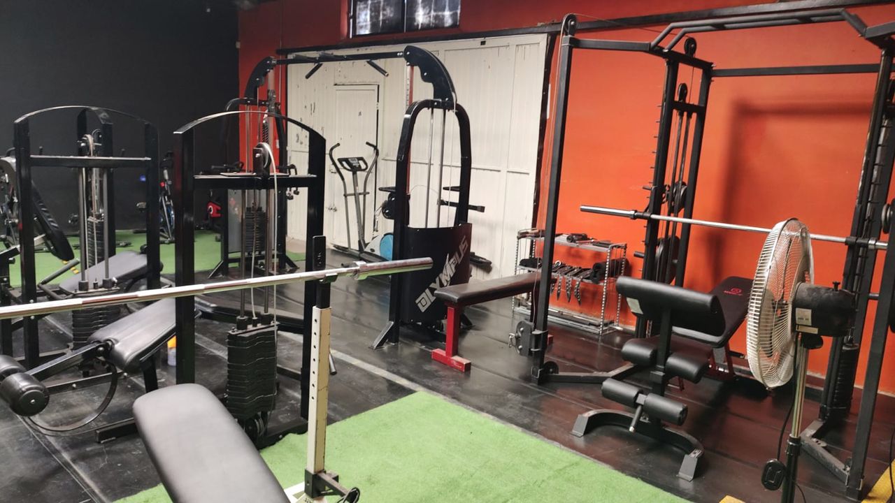 Imagem da estrutura da academia