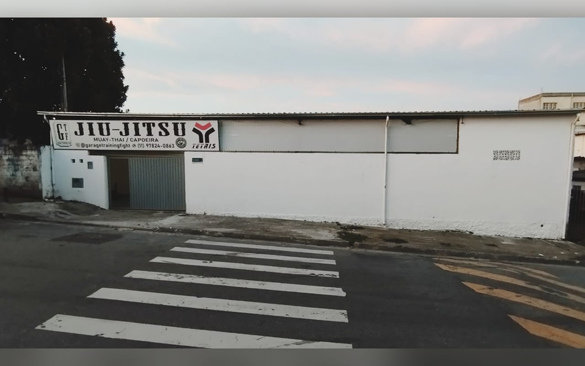 Imagem da estrutura da academia