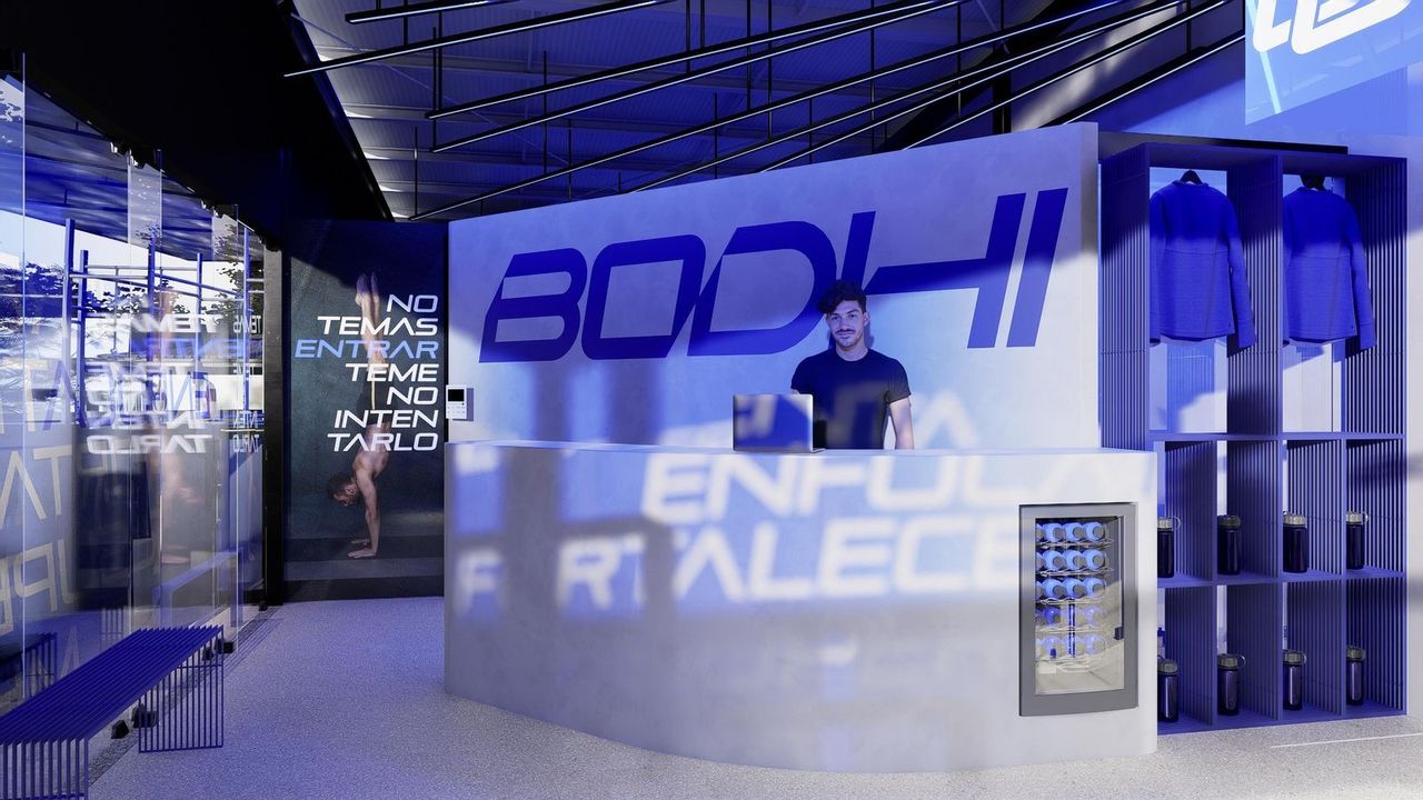 Imagem da estrutura da academia