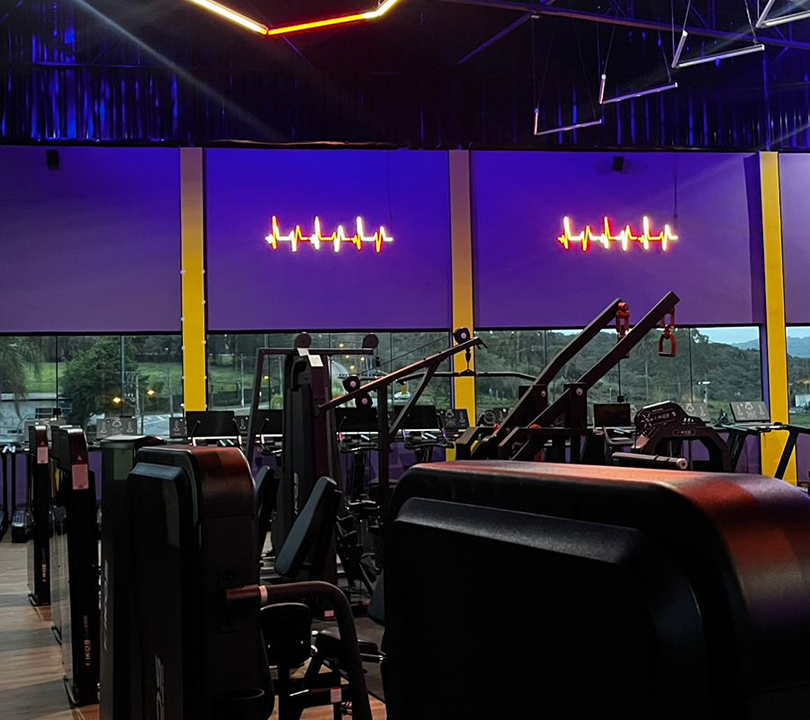 Imagem da estrutura da academia