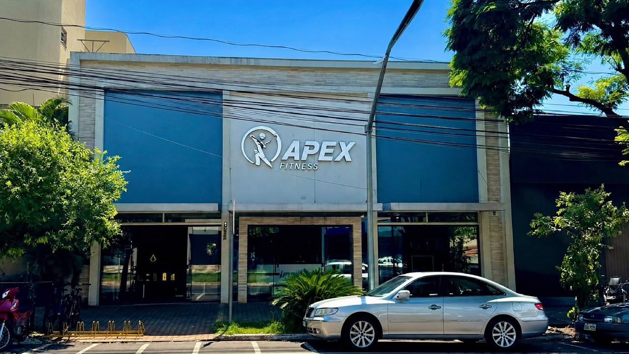 Imagem da estrutura da academia