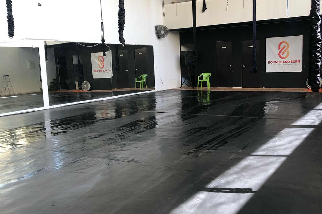 Imagem da estrutura da academia