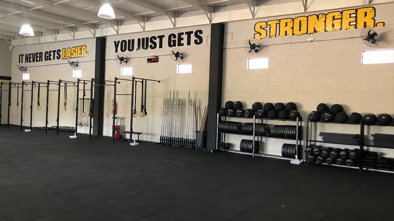 Imagem da estrutura da academia