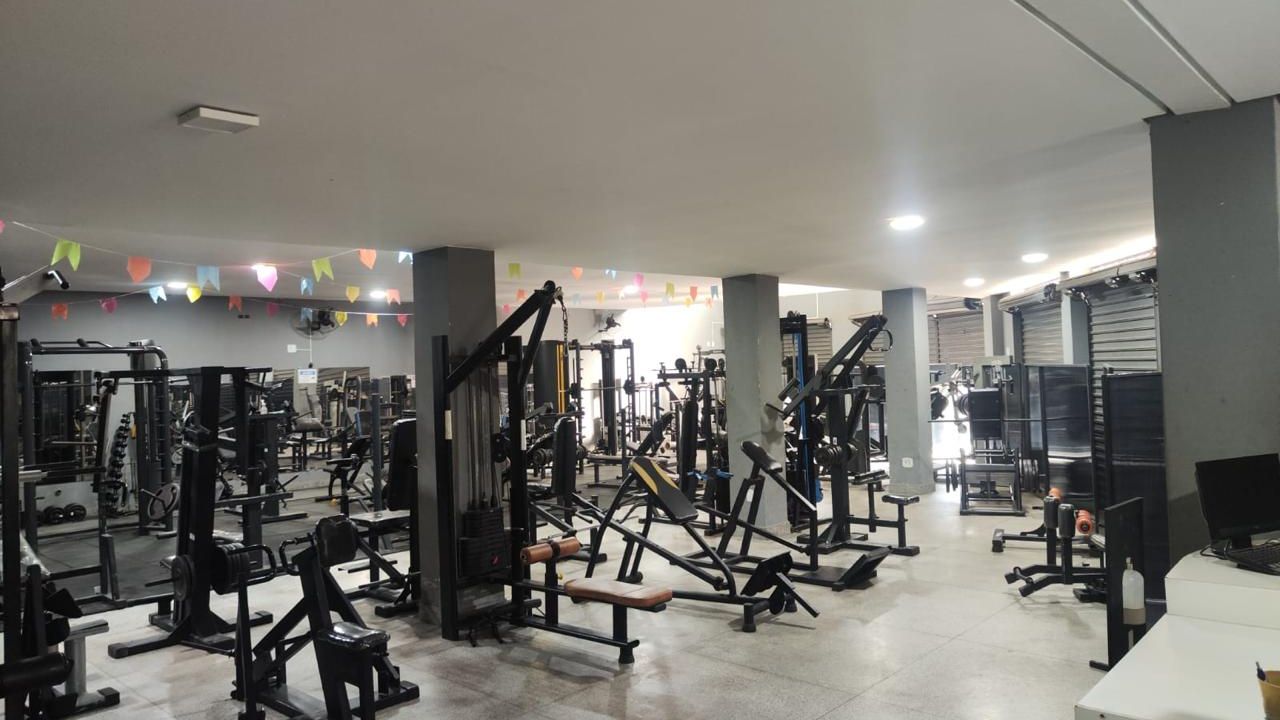 Imagem da estrutura da academia