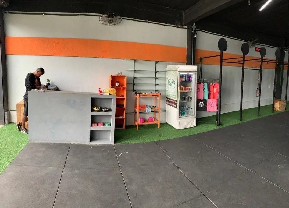 Imagem da estrutura da academia
