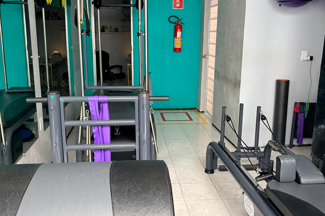 Imagem da estrutura da academia