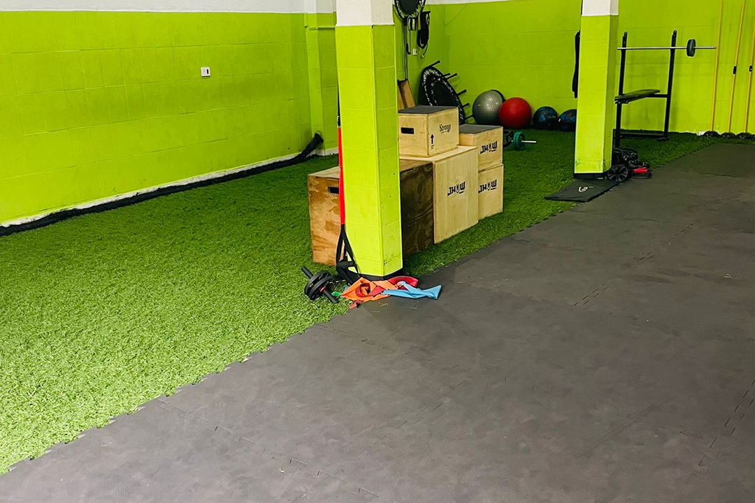 Imagem da estrutura da academia