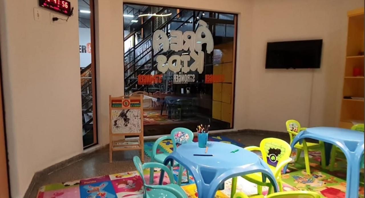 Imagem da estrutura da academia