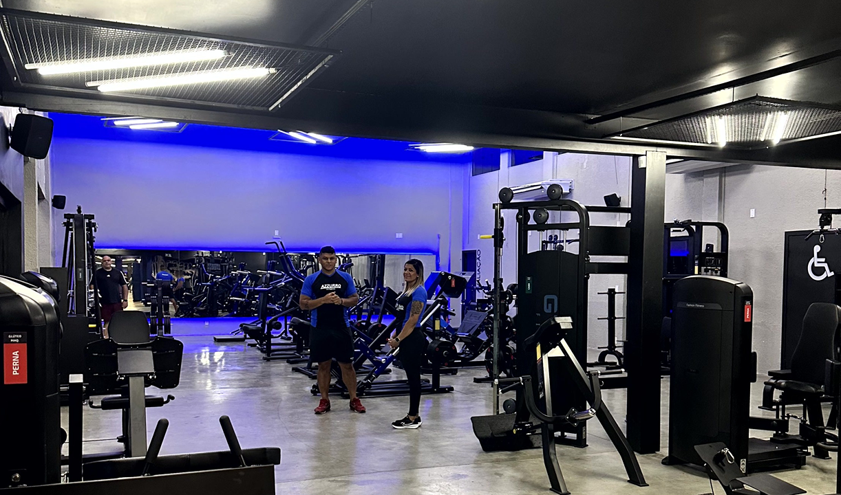 Imagem da estrutura da academia