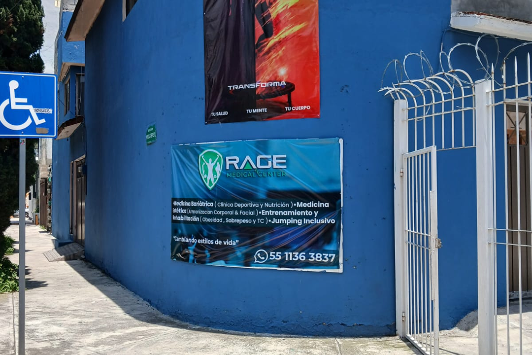 Imagem da estrutura da academia