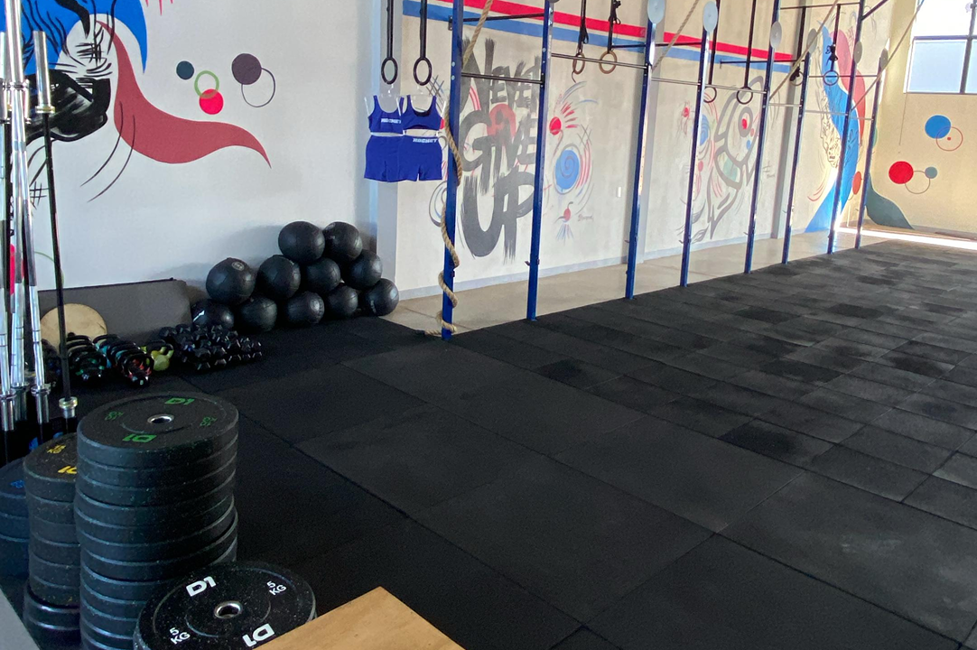 Imagem da estrutura da academia