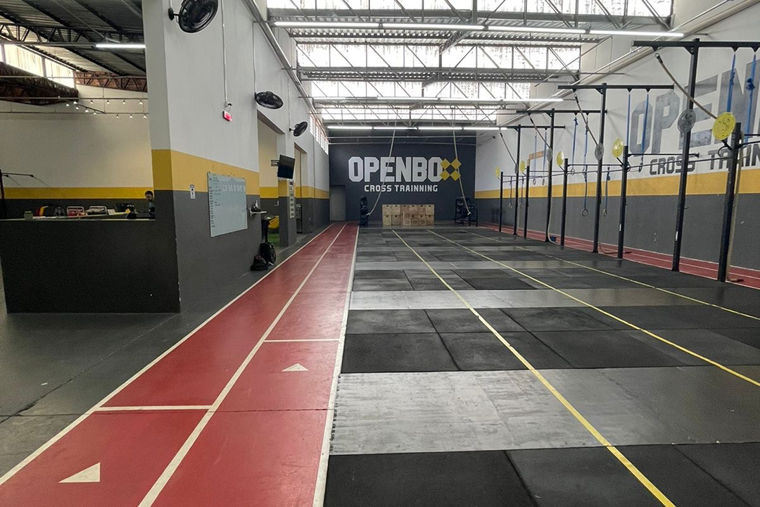 Imagem da estrutura da academia