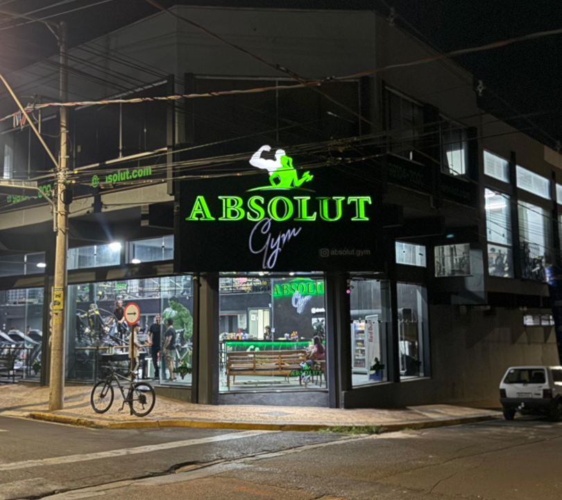 Imagem da estrutura da academia