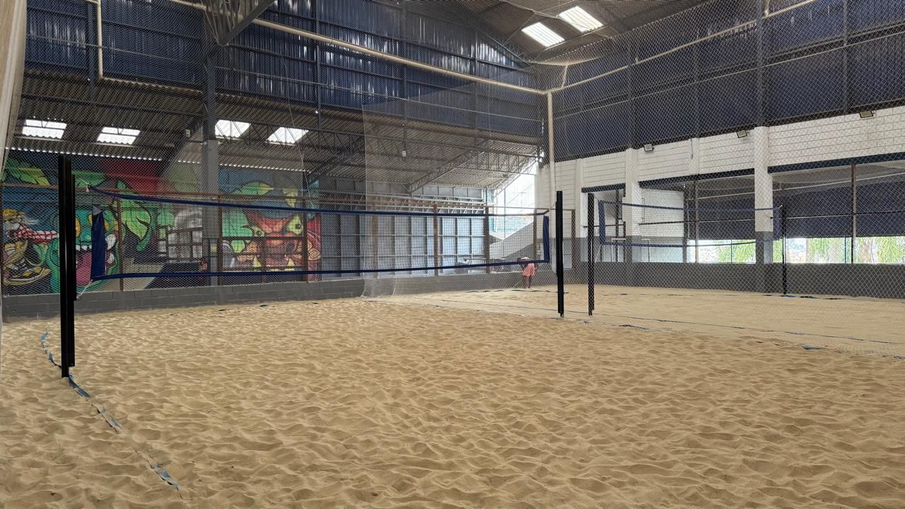 Imagem da estrutura da academia