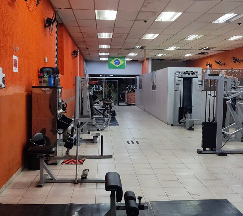 Imagem da estrutura da academia